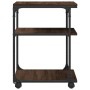 Soporte de impresora 3 niveles marrón roble 43x48x64 cm de , Soportes para impresoras - Ref: Foro24-842280, Precio: 48,69 €, ...