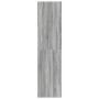 Sonoma grauer Holzwerkstoff Schrank 80x50x200 cm von , Kleiderschränke - Ref: Foro24-3307698, Preis: 133,85 €, Rabatt: %