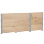 Collares de palets 3 unidades madera maciza de pino 100x50 cm by , Loading platforms and pallets - Ref: Foro24-3295370, Price...
