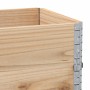 Collares de palets 3 unidades madera maciza de pino 100x50 cm by , Loading platforms and pallets - Ref: Foro24-3295370, Price...