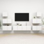 8-teiliges TV-Möbelset Sperrholz weiß von , TV-Möbel - Ref: Foro24-3078714, Preis: 216,52 €, Rabatt: %
