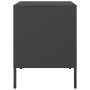 Mesita de noche acero negro 36x39x50,5 cm de , Mesitas de noche - Ref: Foro24-842910, Precio: 53,13 €, Descuento: %