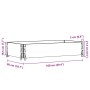 Pflanzgefäß aus massivem Kiefernholz 100x50 cm von , Töpfe und Pflanzgefäße - Ref: Foro24-3295387, Preis: 43,41 €, Rabatt: %