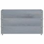 Pflanzgefäß aus massivem Kiefernholz grau 100x50 cm von , Töpfe und Pflanzgefäße - Ref: Foro24-3295429, Preis: 108,78 €, Raba...