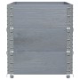 Pflanzgefäß aus massivem Kiefernholz grau 100x50 cm von , Töpfe und Pflanzgefäße - Ref: Foro24-3295429, Preis: 108,78 €, Raba...