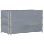Pflanzgefäß aus massivem Kiefernholz grau 100x50 cm von , Töpfe und Pflanzgefäße - Ref: Foro24-3295429, Preis: 108,78 €, Raba...