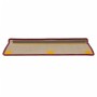 Treppenstufenteppiche 15 Stück mattrot 65x21x4 cm von , Treppenmatten - Ref: Foro24-326199, Preis: 66,50 €, Rabatt: %
