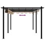 Gartenpavillon mit einziehbarem taupefarbenem Dach 3x6 m von , Zelte und Pavillons - Ref: Foro24-3217063, Preis: 695,19 €, Ra...