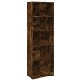 Regal aus geräucherter Eiche aus Holzwerkstoff 57x28,5x174 cm von , Bücherregale und Regale - Ref: Foro24-847993, Preis: 90,1...