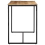 Rauer Esstisch aus massivem Mangoholz 110x55x75 cm von , Küchen- und Esstische - Ref: Foro24-374078, Preis: 121,16 €, Rabatt: %