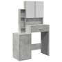 Schminktisch mit betongrauen Möbeln 80x35x132 cm von , Schlafzimmerkommoden - Ref: Foro24-848237, Preis: 115,81 €, Rabatt: %