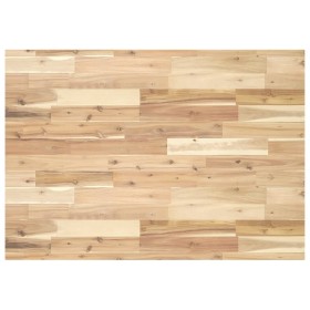 Schreibtischplatte aus massivem Akazienholz unbehandelt 80x70x4 cm von , Schreibtischzubehör und Produkte - Ref: Foro24-32797...