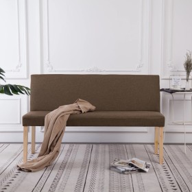 Polyester Bank 139,5 cm braun von , Bänke für Hallen und Lager - Ref: Foro24-281336, Preis: 215,63 €, Rabatt: %