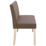 Polyester Bank 139,5 cm braun von , Bänke für Hallen und Lager - Ref: Foro24-281336, Preis: 215,63 €, Rabatt: %