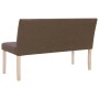 Polyester Bank 139,5 cm braun von , Bänke für Hallen und Lager - Ref: Foro24-281336, Preis: 215,63 €, Rabatt: %