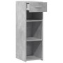 Aparador de madera de ingeniería gris hormigón 30x42,5x93 cm de , Aparadores - Ref: Foro24-846309, Precio: 54,51 €, Descuento: %