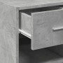 Aparador de madera de ingeniería gris hormigón 30x42,5x93 cm de , Aparadores - Ref: Foro24-846309, Precio: 54,51 €, Descuento: %