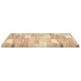 Schreibtischplatte aus massivem Akazienholz unbehandelt 80x70x2 cm von , Schreibtischzubehör und Produkte - Ref: Foro24-32797...