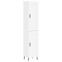 Hohes Sideboard Sperrholz weiß 34,5x34x180 cm von , Sideboards - Ref: Foro24-3200465, Preis: 105,38 €, Rabatt: %