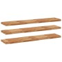 Schwebendes Regal 3 Stück Akazienholz fertig Öl 140x30x4 cm von , Regale und Regale - Ref: Foro24-3279625, Preis: 232,54 €, R...