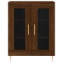 Hohes Sideboard Sperrholz braune Eiche 69,5x34x180 cm von , Sideboards - Ref: Foro24-3198272, Preis: 165,48 €, Rabatt: %