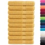 Toallas premium SOLUND 10 unidades dorado 100x200 cm 600 gsm de , Toallas - Ref: Foro24-137295, Precio: 261,48 €, Descuento: %