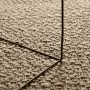 ZIZUR rug jute look indoor/outdoor beige 240x240 cm by , Rugs - Ref: Foro24-4010399, Price: 174,52 €, Discount: %