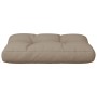 Kissen für Sofa aus Paletten aus taupegrauem Stoff 60x40x12 cm von , Kissen für Stühle und Sofas - Ref: Foro24-360565, Preis:...