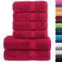 Juego de toallas premium SOLUND 6 unidades rojo 600 gsm de , Toallas - Ref: Foro24-137564, Precio: 47,86 €, Descuento: %