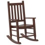 Schaukelstühle für Kinder 2 Stück massives Pappelholz braun von , Schaukelstühle - Ref: Foro24-3281595, Preis: 114,43 €, Raba...