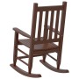 Schaukelstühle für Kinder 2 Stück massives Pappelholz braun von , Schaukelstühle - Ref: Foro24-3281595, Preis: 114,43 €, Raba...