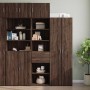 Schmaler Schrank aus Holzwerkstoff Eiche braun 50x42,5x225 cm von , Sideboards - Ref: Foro24-3281314, Preis: 176,56 €, Rabatt: %