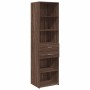 Schmaler Schrank aus Holzwerkstoff Eiche braun 50x42,5x225 cm von , Sideboards - Ref: Foro24-3281314, Preis: 176,56 €, Rabatt: %