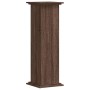 Brown oak engineered wood plant stands 33x33x100 cm by , Pot stands - Ref: Foro24-852984, Price: 57,84 €, Discount: %