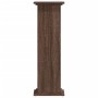 Brown oak engineered wood plant stands 33x33x100 cm by , Pot stands - Ref: Foro24-852984, Price: 57,84 €, Discount: %