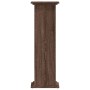 Brown oak engineered wood plant stands 33x33x100 cm by , Pot stands - Ref: Foro24-852984, Price: 57,84 €, Discount: %