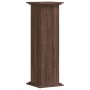 Brown oak engineered wood plant stands 33x33x100 cm by , Pot stands - Ref: Foro24-852984, Price: 57,84 €, Discount: %