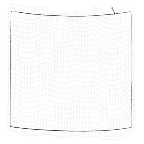 Tow net with elastic rope PP white 4x4 m by , Cargo nets for motor vehicles - Ref: Foro24-4012273, Price: 47,89 €, Discount: %