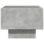 Nachttisch mit Infinity LED grauer Beton 40x40x30 cm von , Nachttische - Ref: Foro24-3284066, Preis: 83,51 €, Rabatt: %