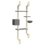 Árbol rascador para gatos de pared gris oscuro 180 cm von , Katzenmöbel - Ref: Foro24-172403, Preis: 74,78 €, Rabatt: %