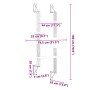 Árbol rascador para gatos de pared gris oscuro 180 cm von , Katzenmöbel - Ref: Foro24-172403, Preis: 74,78 €, Rabatt: %