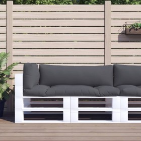 Kissen für Paletten 3 Stück anthrazitgrauer Stoff von , Kissen für Stühle und Sofas - Ref: Foro24-360944, Preis: 70,08 €, Rab...