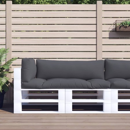 Kissen für Paletten 3 Stück anthrazitgrauer Stoff von , Kissen für Stühle und Sofas - Ref: Foro24-360944, Preis: 69,87 €, Rab...