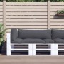 Cushions for pallets 3 units anthracite gray fabric by , Cushions for chairs and sofas - Ref: Foro24-360944, Price: 69,87 €, ...
