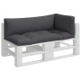 Kissen für Paletten 3 Stück anthrazitgrauer Stoff von , Kissen für Stühle und Sofas - Ref: Foro24-360944, Preis: 69,87 €, Rab...