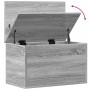 Sonoma Aufbewahrungsbox aus grauem Holzwerkstoff 60x35x35 cm von , Aufbewahrungskisten - Ref: Foro24-840679, Preis: 54,32 €, ...