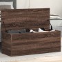 Aufbewahrungsbox aus braunem Eichenholz, 90x35x35 cm von , Aufbewahrungskisten - Ref: Foro24-840687, Preis: 79,62 €, Rabatt: %