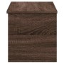 Aufbewahrungsbox aus braunem Eichenholz, 90x35x35 cm von , Aufbewahrungskisten - Ref: Foro24-840687, Preis: 79,62 €, Rabatt: %