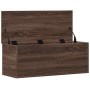 Aufbewahrungsbox aus braunem Eichenholz, 90x35x35 cm von , Aufbewahrungskisten - Ref: Foro24-840687, Preis: 79,62 €, Rabatt: %