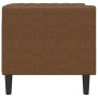 Brauner Sessel aus Kunstveloursleder von , Sofas - Ref: Foro24-372658, Preis: 184,84 €, Rabatt: %